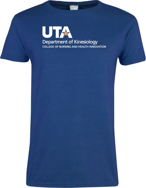 UTA Ladies T Shirt Department of Kinesiology Stacked - ONLINE ONLY