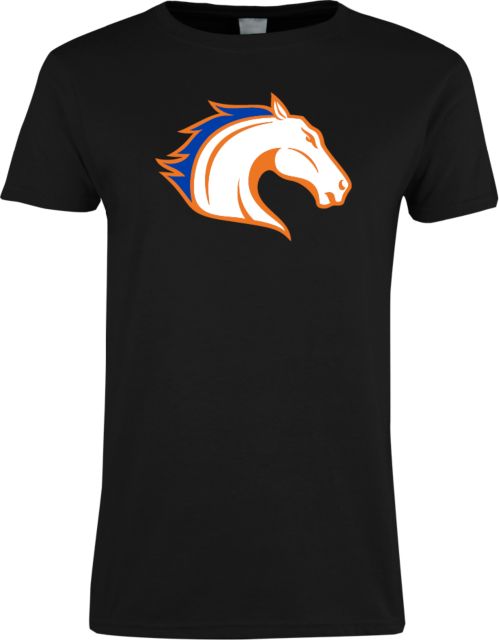 UTA Ladies Black T Shirt-S Hor