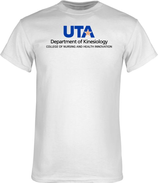 UTA T Shirt Department of Kinesiology Centered - ONLINE ONLY