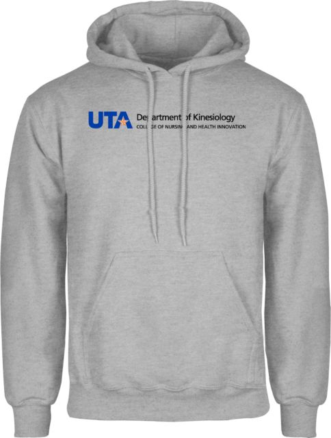 UTA Fleece Hoodie Department of Kinesiology Flat - ONLINE ONLY