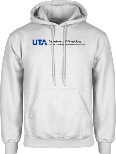 UTA Fleece Hoodie Department of Kinesiology Flat - ONLINE ONLY