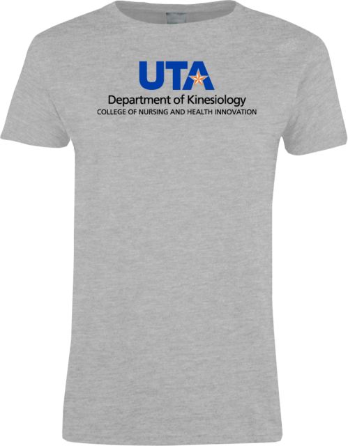 UTA Ladies T Shirt Department of Kinesiology Centered - ONLINE ONLY