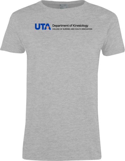 UTA Ladies T Shirt Department of Kinesiology Flat - ONLINE ONLY