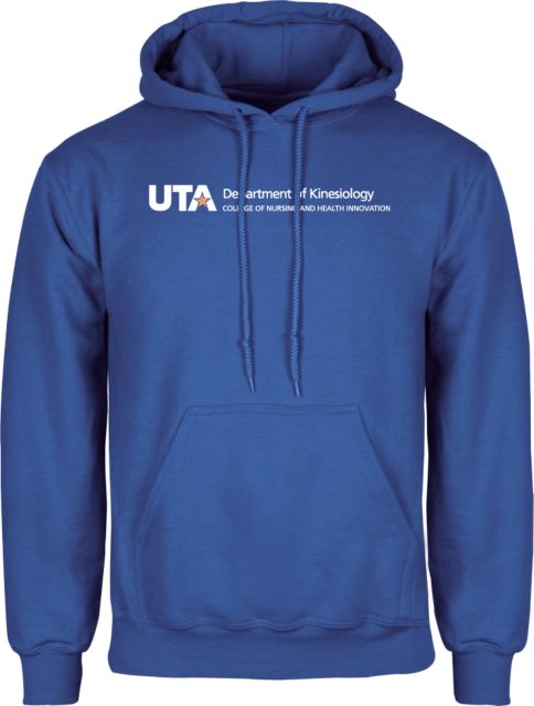 UTA Fleece Hoodie Department of Kinesiology Flat - ONLINE ONLY