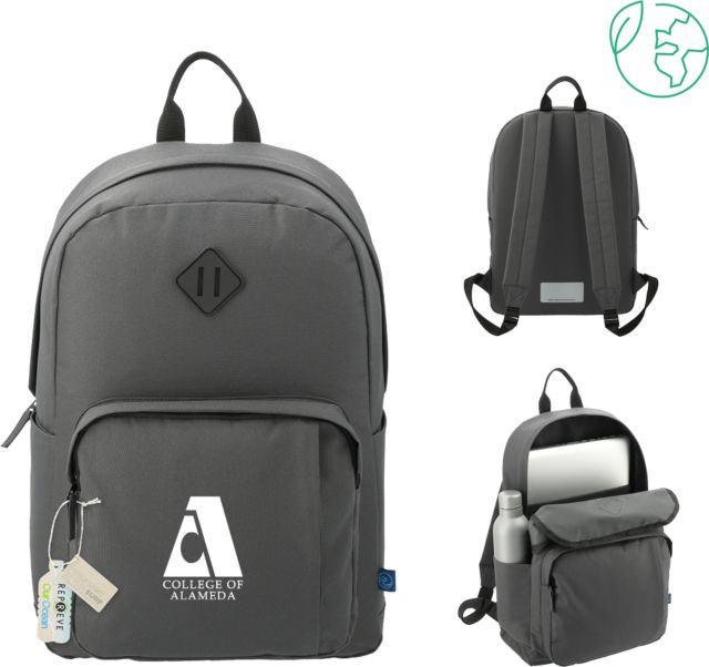 Alameda Repreve Ocean Everyday Computer Backpack College of Alameda Primary Mark - ONLINE ONLY