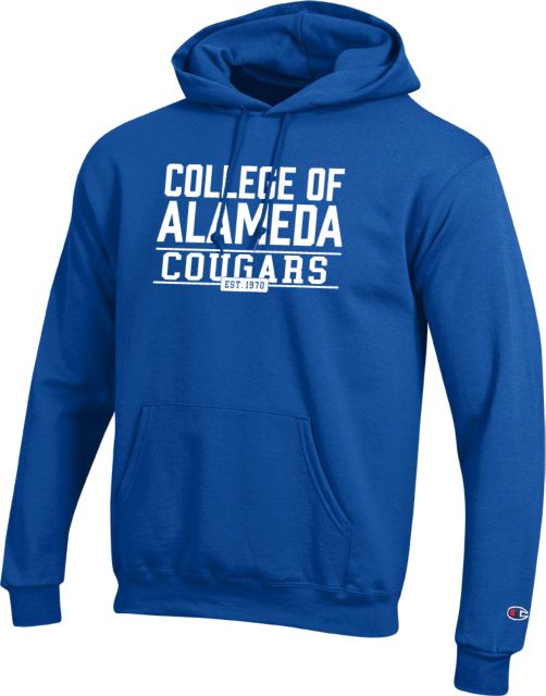Alameda Champion Fleece Hoodie College of Alameda Cougars Est 1970 - ONLINE ONLY