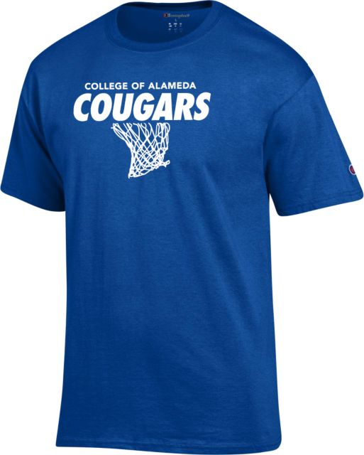 Alameda Champion T Shirt College of Alameda Cougars Basketball - ONLINE ONLY