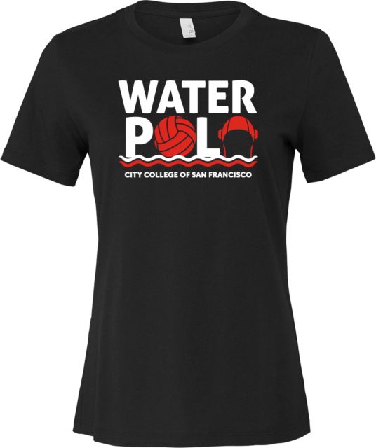 CCSF Bella + Canvas Womens Relaxed Cotton T Shirt CCSF Rams Water Polo Ball Cap Polo - ONLINE ONLY