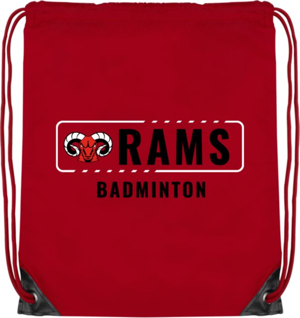 CCSF Drawstring Backpack CCSF Ocean Rams - Badminton - ONLINE ONLY