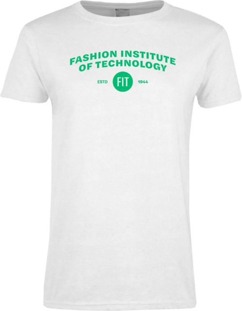 Fashion Institute Womens Short Sleeve Tee Fashion Institute of Technology - Arched with Circle Emblem - ONLINE ONLY