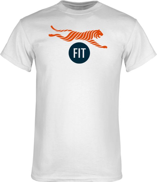 Fashion Institute T Shirt FIT - Tiger Mascot with Circle Emblem - ONLINE ONLY