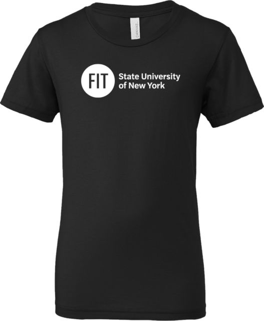 Fashion Institute Bella + Canvas Youth Jersey T Shirt FIT State University of New York - Wordmark - ONLINE ONLY