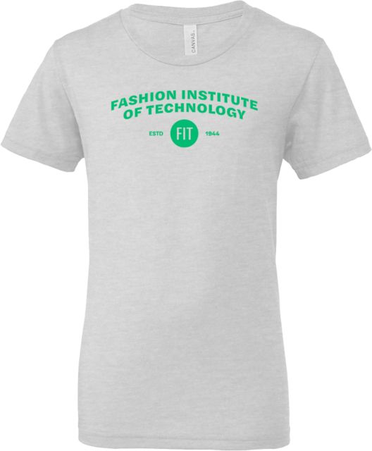 Fashion Institute Bella + Canvas Youth Jersey T Shirt Fashion Institute of Technology - Arched with Circle Emblem - ONLINE ONLY