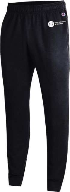 Fashion Institute Champion Powerblend Fleece Jogger FIT State University of New York - Wordmark - ONLINE ONLY