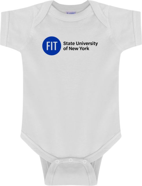 Fashion Institute Infant Bodysuit FIT State University of New York - Wordmark - ONLINE ONLY