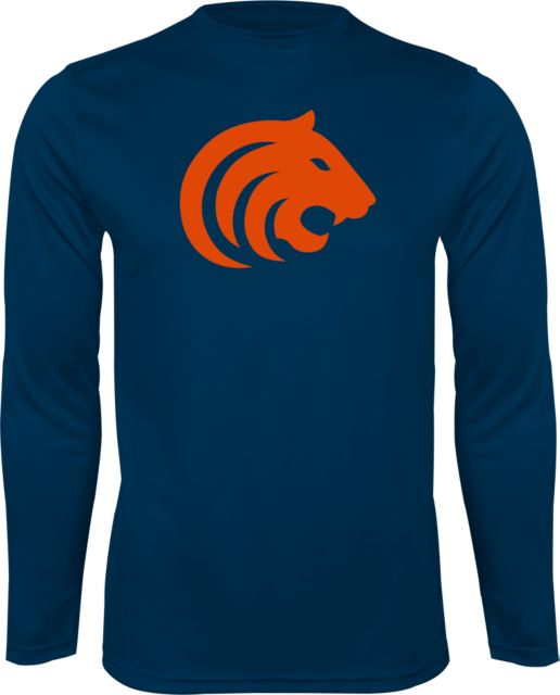 Fashion Institute Performance Long Sleeve Shirt FIT - Tiger Mascot Head - ONLINE ONLY