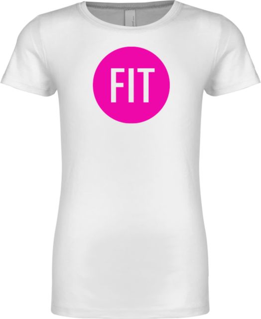 Fashion Institute Next Level Girls Fashion Fit T Shirt FIT - Circle Emblem - ONLINE ONLY