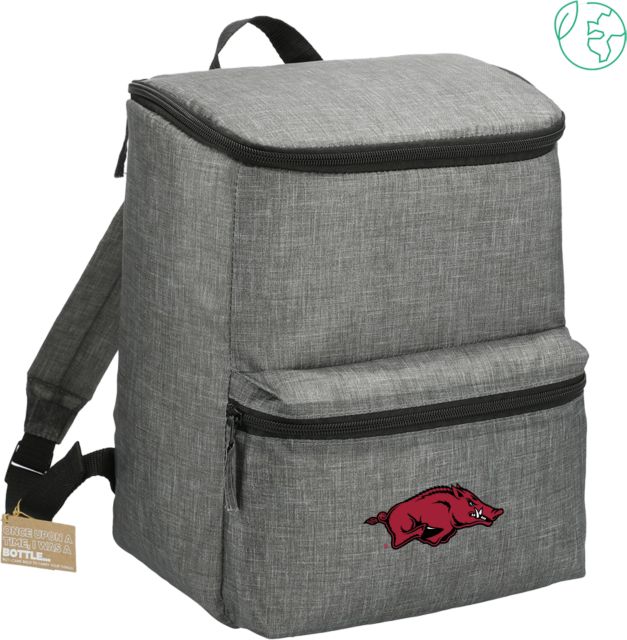 Arkansas Excursion Recycled 20 Can Backpack Cooler University of Arkansas - Primary Athletics Mark