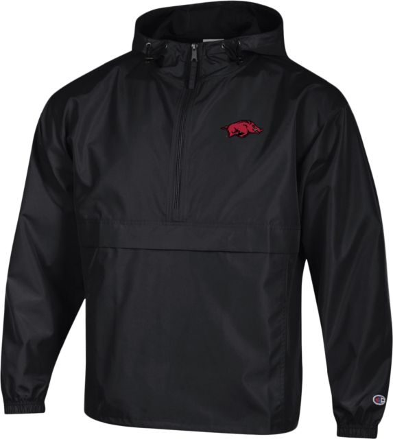 Arkansas Champion Packable Jacket University of Arkansas - Primary Athletics Mark
