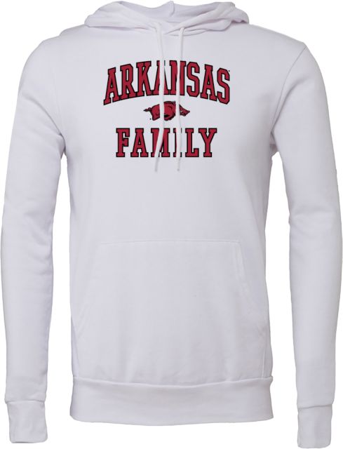 Arkansas Bella + Canvas Fleece Hood Arkansas Family