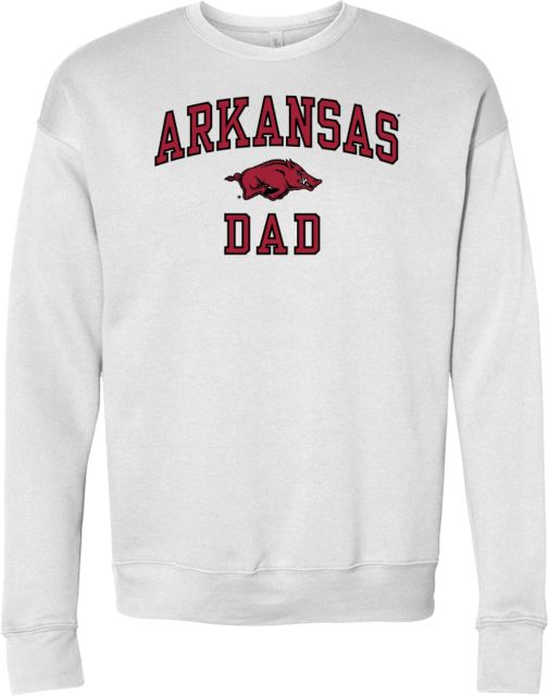 Arkansas Bella + Canvas Fleece Crew Arkansas Dad