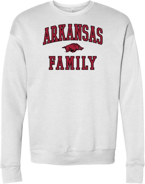 Arkansas Bella + Canvas Fleece Crew Arkansas Family