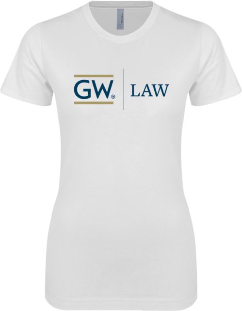 George Washington Next Level Ladies SoftStyle Junior Fitted Tee Law - ONLINE ONLY