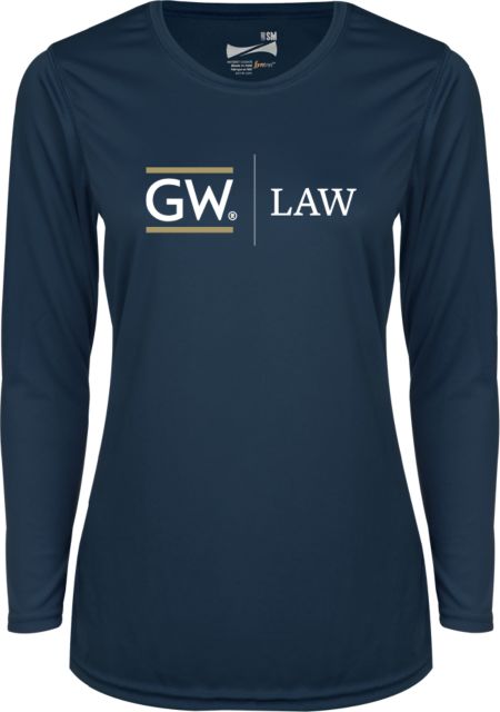 George Washington Ladies Syntrel Performance Longsleeve Shirt Law - ONLINE ONLY