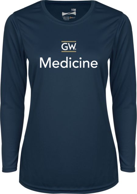 George Washington Ladies Syntrel Performance Longsleeve Shirt Medicine - ONLINE ONLY