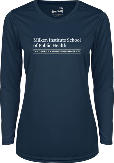 George Washington Ladies Syntrel Performance Longsleeve Shirt Public Health - ONLINE ONLY