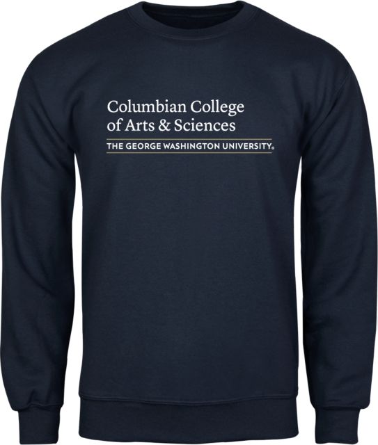 George Washington Fleece Crew Arts and Sciences - ONLINE ONLY