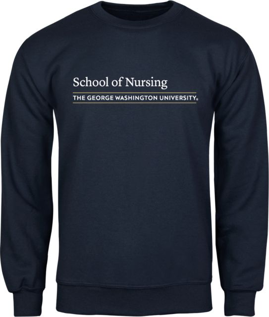 George Washington Fleece Crew Nursing - ONLINE ONLY