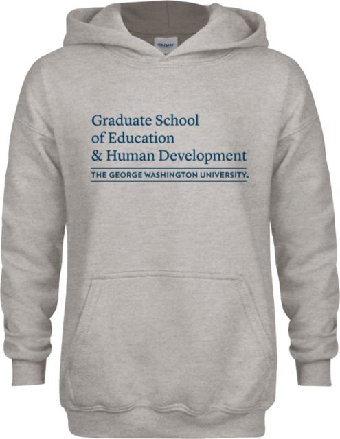 George Washington Youth Fleece Hood GSEHD - ONLINE ONLY