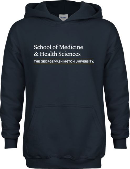 George Washington Youth Fleece Hoodie Health Sciences - ONLINE ONLY