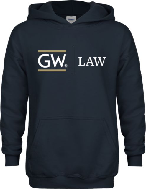 George Washington Youth Fleece Hoodie Law - ONLINE ONLY