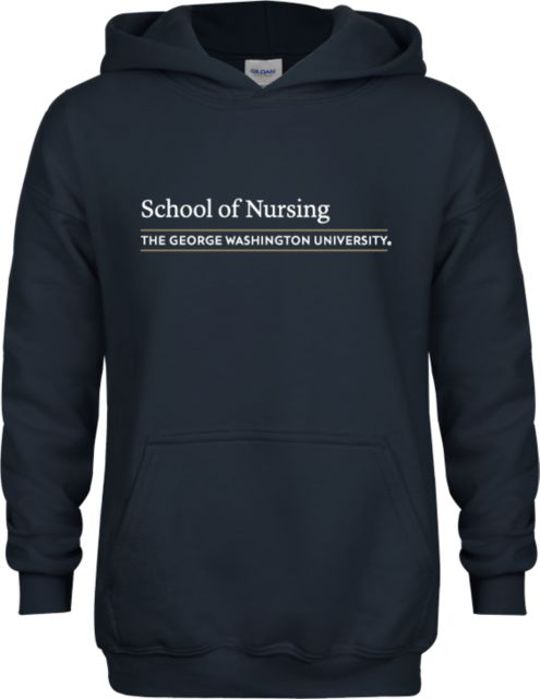 George Washington Youth Fleece Hoodie Nursing - ONLINE ONLY