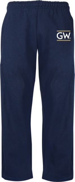 George Washington Fleece Open Bottom Pant Institutional GW - ONLINE ONLY
