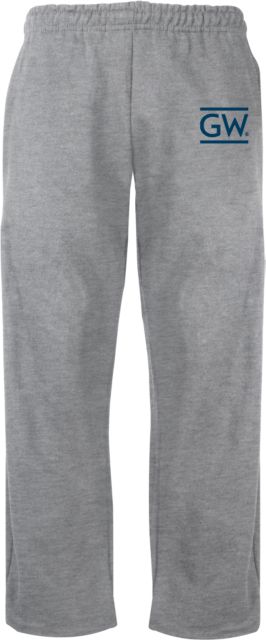 George Washington Fleece Open Bottom Pant Institutional GW - ONLINE ONLY