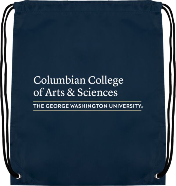 George Washington Drawstring Backpack Arts & Sciences - ONLINE ONLY