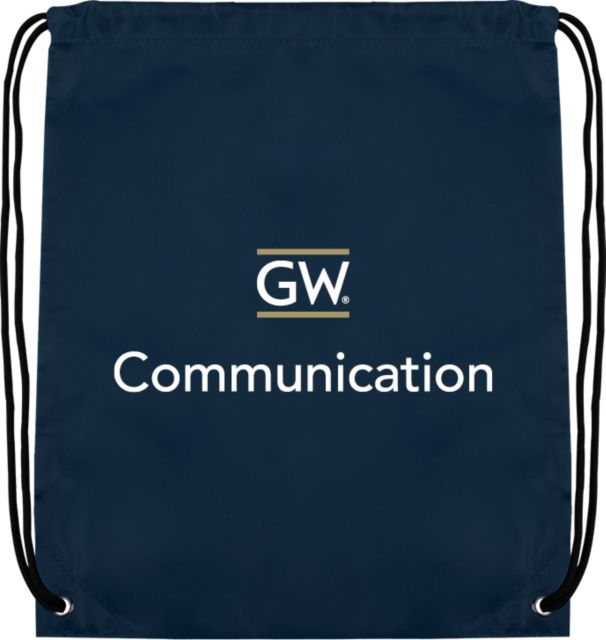 George Washington Drawstring Backpack Communication - ONLINE ONLY