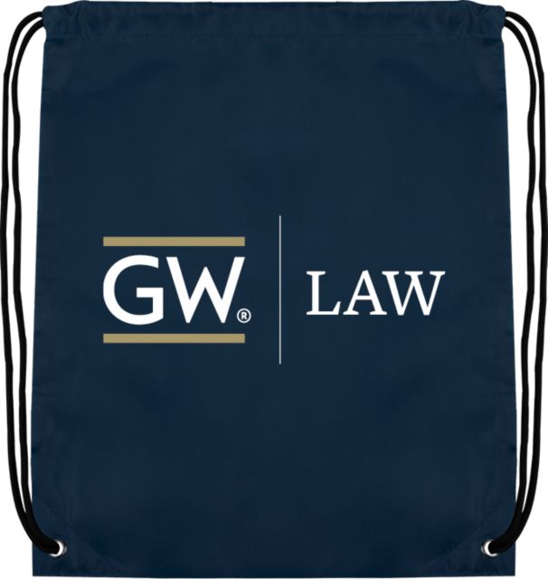 George Washington Drawstring Backpack Law - ONLINE ONLY
