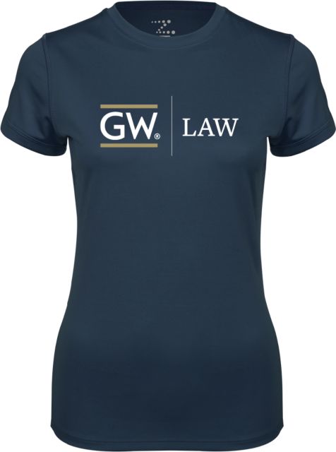 George Washington Ladies Syntrel Performance Tee Law - ONLINE ONLY