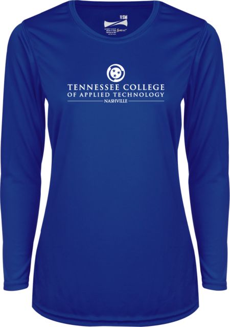 TCAT Nashville Ladies Syntrel Performance Longsleeve Shirt TCAT Vertical - ONLINE ONLY