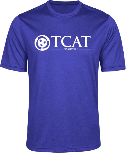 TCAT Nashville Performance Heather Contender Tee TCAT Abbreviated - ONLINE ONLY