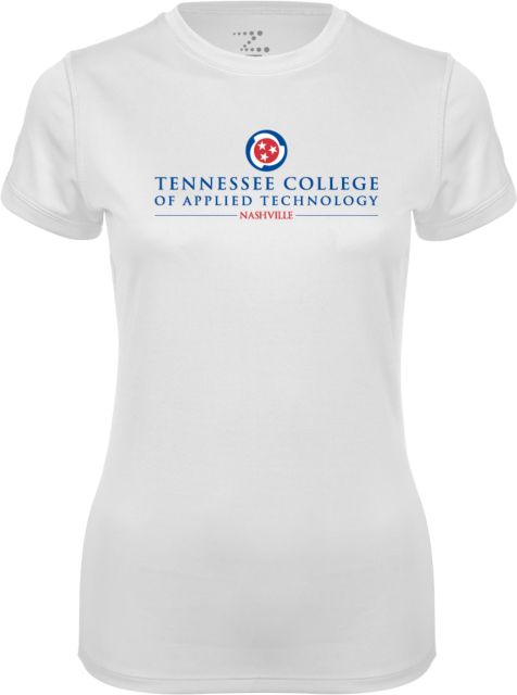 TCAT Nashville Ladies Syntrel Performance Tee TCAT Vertical - ONLINE ONLY