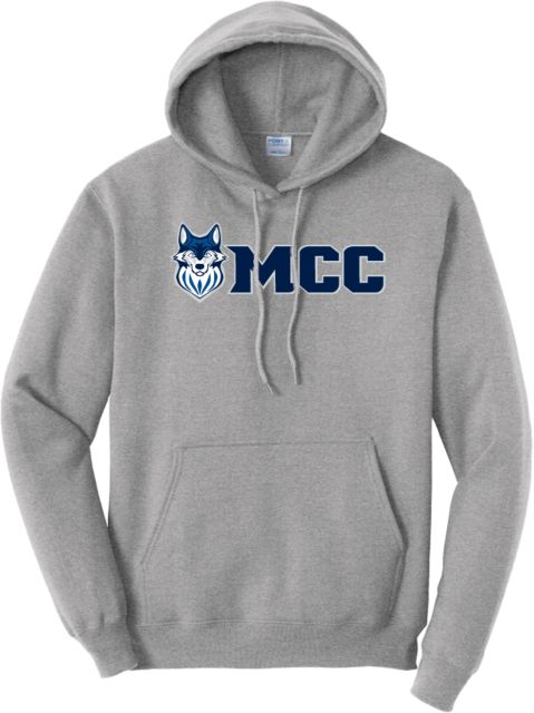 Metropolitan Penn Valley Tall Athletic Heather Fleece Hoodie MCC Athletic Wordmark - Plus - ONLINE ONLY