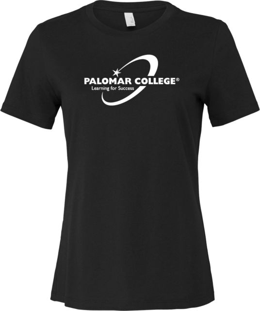 Palomar Bella + Canvas Womens Relaxed Cotton T Shirt Palomar College Learning for Success - ONLINE ONLY