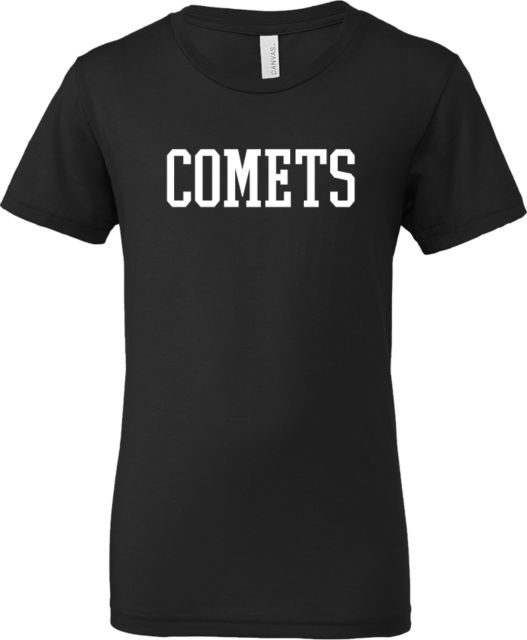 Palomar Bella + Canvas Youth Jersey T Shirt Comets Flat - ONLINE ONLY