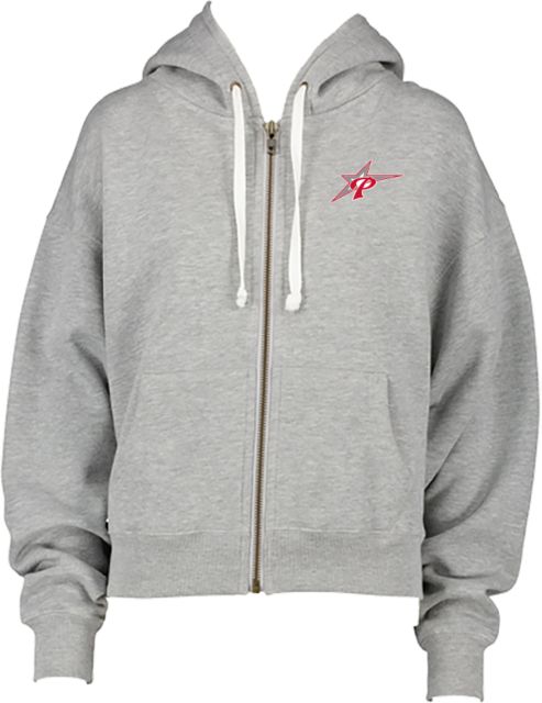 Palomar ENZA Womens Boxy Full Zip Hood Palomar College Comets Icon - ONLINE ONLY