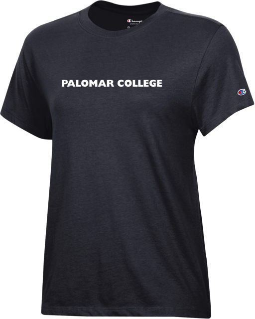 Palomar Champion Womens Core Short Sleeve Tee Palomar College Flat - ONLINE ONLY